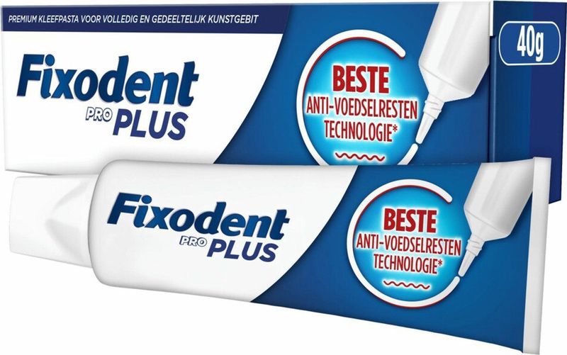 Fixodent Plus Anti-voedselresten Kleefpasta 40 gram