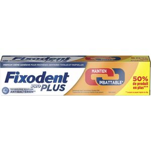 Fixodent Pro Plus onverslaanbare ondersteuning 60g