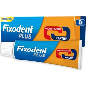 Fixodent Kleefpasta Plus Duo Premium 40 gr