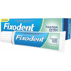 Fixodent Neutral lijmcrème voor tandprothesen, 47 g