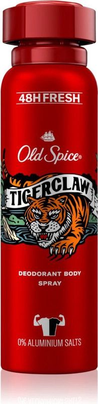 Old Spice - Tigerclaw - Deodorant - 150 ml - Zonder Aluminiumzouten