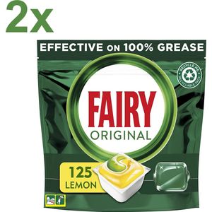 Fairy - Dreft - All in One - Original - Vaatwastabletten - Citroen - 250 Stuks - Voordeelverpakking