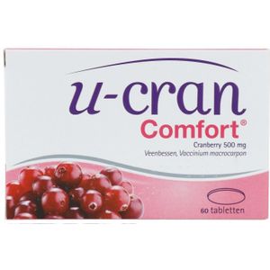 U-Cran Comfort Voedingssupplement Urinair Comfort 60 Tabletten