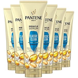 Pantene Pro-V Classic Clean Miracle Serum Intensieve Conditioner en Omega-9 Verzorging, 6 x 200 ml