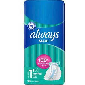 Always Maxi normaal maandverband, maat 1, 16 stuks