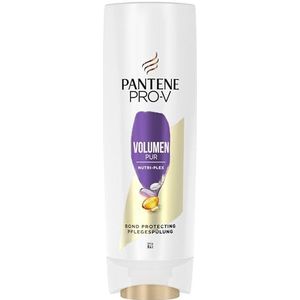 Pantene Pro-V Volume: Pure verzorgende spoeling, 2 x meer voedingsstoffen in 1 toepassing, voor fijn, plat haar, 360 ml