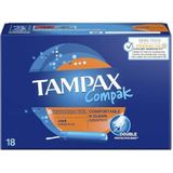 Tampax Compak Super Plus Tampons - 18 stuks