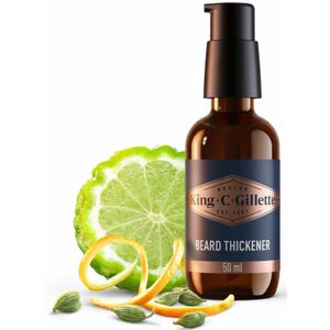 6x King C. Gillette Baardverdikkingsserum 50 ml