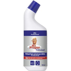 Mr. Proper badkamer en toiletreiniger 3in1, flacon van 750 ml