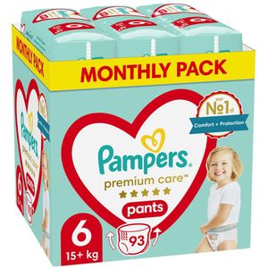 Pampers - Premium Care Pants - Wegwerp Luierbroekjes - 15+ kg - 93 st