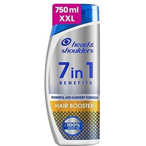 Head & Shoulders 7-in-1 Anti-roos en tegen haaruitval shampoo, krachtig, 750 ml