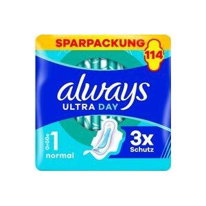 Always Ultra Normal - Maat 1 - Maandverband Met Vleugels - 114 stuks
