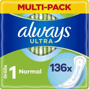 Always Ultra Normal - Maat 1 - Maandverband - 136 stuks