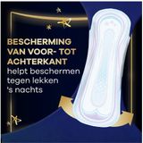 Always Ultra Secure Night Extra - Maat 5 - Maandverband Met Vleugels - Voordeelbox 64 stuks
