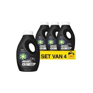 Ariel vloeibaar wasmiddel +Revita Black 800ml (4 flessen - 64  wasbeurten)