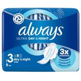 Always Ultra Day & Night Size 3 - 9 STUKS