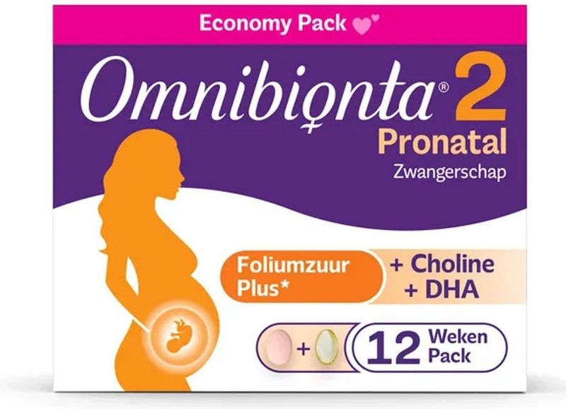 Omnibionta - Pronatal 2 - Foliumzuur - 84 Tabletten
