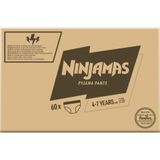 Ninjamas Pyjama Pants - 7 Jaar (17kg-30kg) - 60 Pyjamabroekjes - Nachtluiers