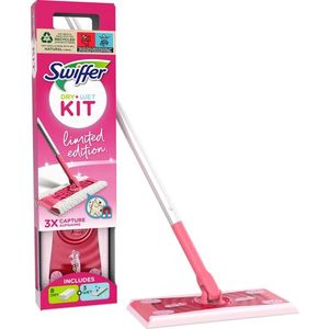 Swiffer Vloerwisser - Barbie Roze Limited Edition - Dry + Wet - Starter Set