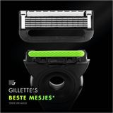 GilletteLabs With Exfoliating Bar Van Gillette - Magnetische Houder - 1 Scheermes - 1 Scheermesje