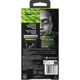 GilletteLabs With Exfoliating Bar Van Gillette - Magnetische Houder - 1 Scheermes - 1 Scheermesje