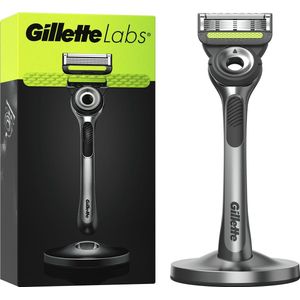 GilletteLabs With Exfoliating Bar Van Gillette - Magnetische Houder - 1 Handvat - 1 Scheermesje