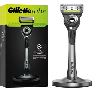 GilletteLabs With Exfoliating Bar Van Gillette - Magnetische Houder - 1 Scheermes - 1 Scheermesje