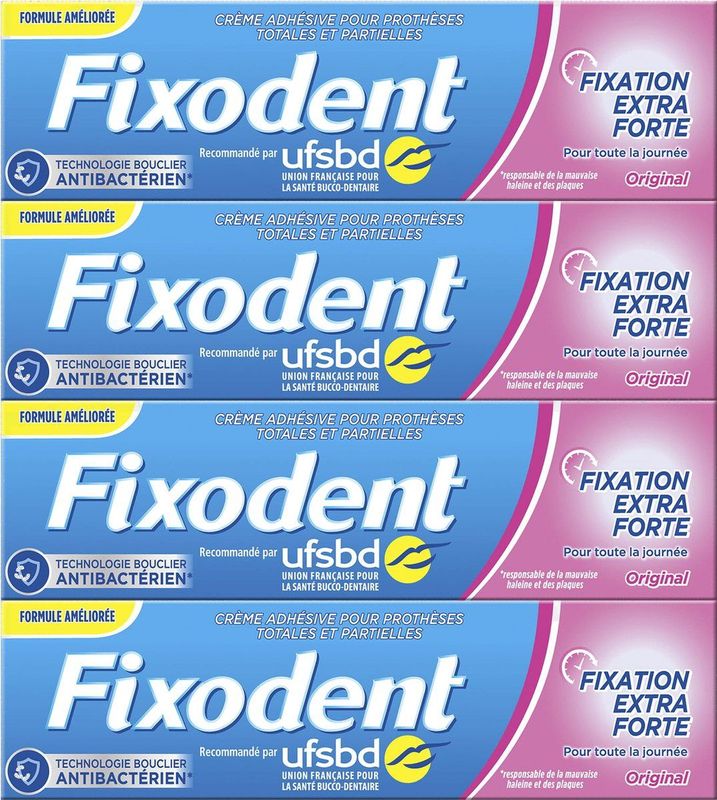 Fixodent Original Kleefpasta - 4x47 g