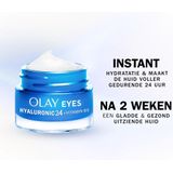 Olay Hyaluronic Oogcrème Met Niacinamide + Vit B5 - Hydrateert & Maakt De Huid Voller En Glad - 15ml