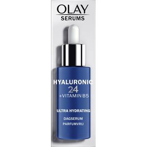 Olay Hyaluronic Serum - Met Niacinamide en Vit B5 - Hydrateert & Maakt De Huid Voller En Glad - 40 ml