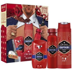Old Spice - Cadeauset 50 ml Stick + 150ml Deo + 250ml S/gel & Shampoo - The Gentleman Captain