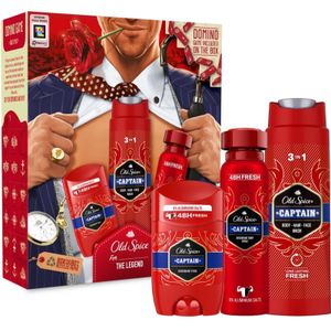 Old Spice Captain Gentleman Set Gift Set (voor Mannen )