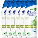 Head & Shoulders - Apple Fresh - Anti-roos Shampoo - Voordeelverpakking 6 x 285 ml