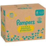 Pampers Premium Protection - Maat 4 (9kg-14kg) - 174 Luiers - Maandbox