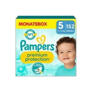 Pampers Premium Protection - Maat 5 (11-16kg) - 152 Luiers - Maandbox