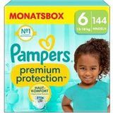 Pampers® Windeln Monatsbox premium protection™ Größe Gr.6 (13+ kg) für Kids und Teens, 144 St.