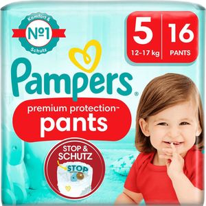 Pampers Premium Protection Pants Maat 5 - 16 Luierbroekjes