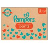 Pampers Couches-Culottes Premium Protection Pants Taille 5 (12-17 kg), 144 Couches-Culottes Bébé, Pack 1 Mois, Notre N°1 Pour Le Confort et La Protection, Maintenant avec Plus de Culottes
