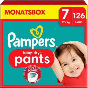 Pampers Baby Dry Luierbroekjes Maat 7 (15+ kg) 126 stuks