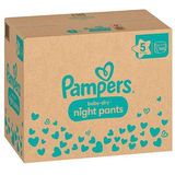Pampers Night Pants Couches-Culottes Pour La Nuit Taille 5 (12-17kg), 160 Couches-Culottes Bébé, Pack 1 Mois, avec une Protection Renforcée pour la Nuit, Maintenant avec Plus de Culottes