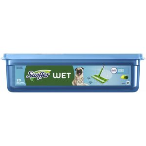 6x Swiffer Vochtige Vloerdoekjes Wet 20 stuks