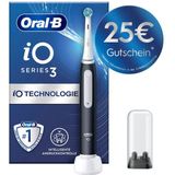 Oral-B - iO 3 - Elektrische Tandenborstel - Zwart - Lithium-ion Batterij