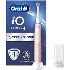 Oral-B iO 3N Elektrische Tandenborstel, Roze, 1 Opzetborstel,