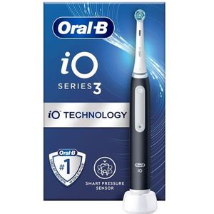 Oral-B iO Series 3 Volwassene Roterende-oscillerende tandenborstel Zwart