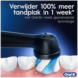 Oral-B - iO3 Duo - Elektrische Tandenborstel - Matt Zwart/Ice Blauw - Inclusief Reisetui