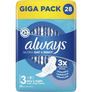 Always Maandverband Ultra Secure Night 28 stuks