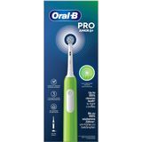 Oral-B - PRO Junior Elektrische Tandenborstel - Groen - 3 Poetsstanden