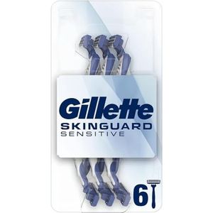 Gillette SkinGuard Wegwerpscheerapparaat voor de gevoelige huid, 8 stuks, klinisch getest voor de gevoelige huid