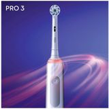 Oral-B Pro 3 3500 White elektrische Zahnbürste inkl. Reiseetui