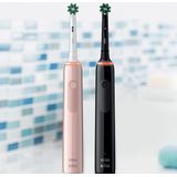 Oral B Pro 3 3900 Duo - Zwart en Roze Elektrische Tandenborstel - met Extra Opzetborstel